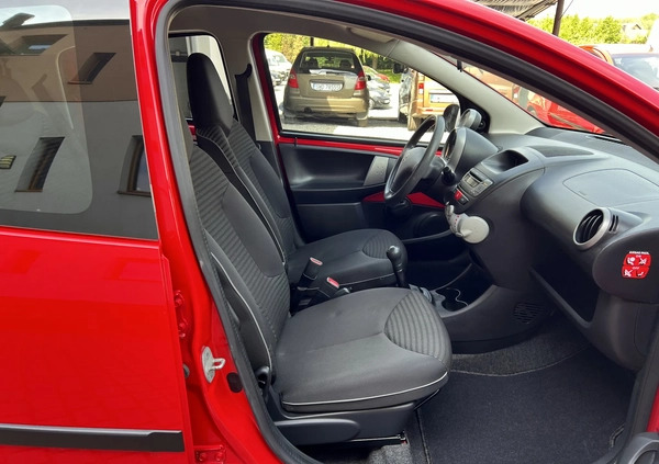 Peugeot 107 cena 19900 przebieg: 89000, rok produkcji 2013 z Rydułtowy małe 742